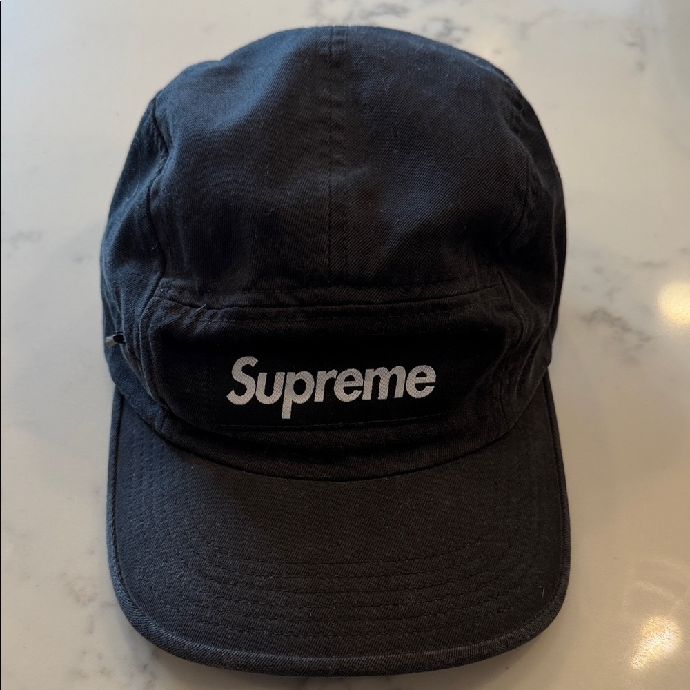 Supreme Black Camp Hat